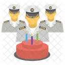 Navy Birthday Anniversary Icon