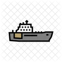 Navy Boat  Icon