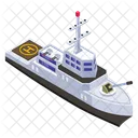 Navy Destroyer Icon