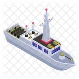 Navy Destroyer  Icon