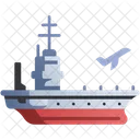 Navy Carrier Sea Icon