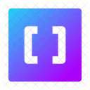 Nd Brecket Quadrado Icon