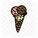Neapolitan Ice Cream Icon