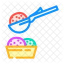 Neapolitan Ice Cream Icon