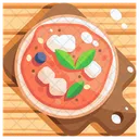 Neapolitan Pizza Italy Icon