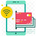 Near Field Communication Payment Onnline Payment Icon