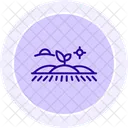 Neatly Planted Field Neatly Planted Icon