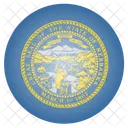 Nebraska Us State Icon