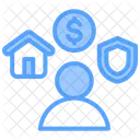 Necesidades Dinero Hogar Icon