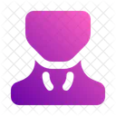 Neck Body Parts Anatomy Icon