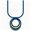 Ornamental Chain Cameo Crystal Icon