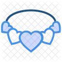 Heart Valentines Day Locket Icon