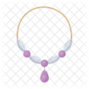 Necklace Jewelry Gem Icon