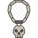 Necklace Skull Rocker Icon