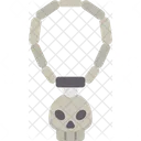 Necklace Skull Rocker Icon