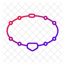 Necklace Celebrating Romance Icon