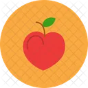 Fruta Melocoton Jugoso Icon