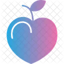 Fruit Peach Juicy Icon