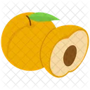 Peche Nectarine Fruit Icon