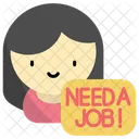 Need A Job  Symbol
