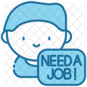 Need A Job Symbol