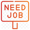 Need Job  Symbol