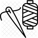 Needle thread  Icon