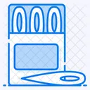 Needles Sewing Tools Slender Tool Icon