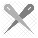 Needles Knitting Sewing Icon