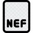 NEF Datei Bilddatei Fotodatei Symbol