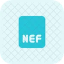 NEF Datei Bilddatei Fotodatei Symbol