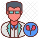 Nefrologo Rinones Doctor Icon