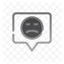 Negative Emoticon Bad Icon