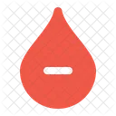 Negative Blood Blood Negative Icon
