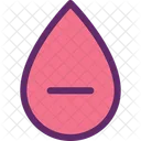 Medicine Negative Blood Icon