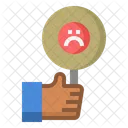 Negative comment  Icon