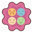 Negative Emotion  Icon