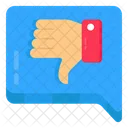 Customer Feedback Negative Feedback Hand Gesture Icon