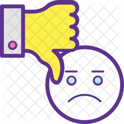 Negative Feedback  Icon