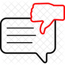 Negative feedback  Icon