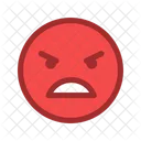 Mad Angry Unsatisfied Icon