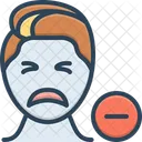Negative Denial Disavowal Icon