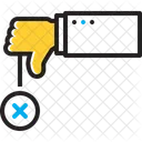 Negative No Refusal Icon
