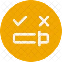 Negative Positive Choice Icon