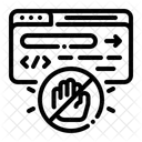 Negative Prompt  Icon