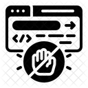 Negative Prompt Prompt Filtering Output Suppression Icon