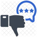 Dislike Feedback Review Icon
