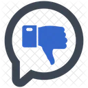 Dislike Feedback Review Icon