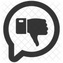 Dislike Feedback Review Icon
