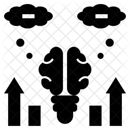 Negative Thinking Icon Of Glyph Style Available In Svg Png Eps Ai Icon Fonts